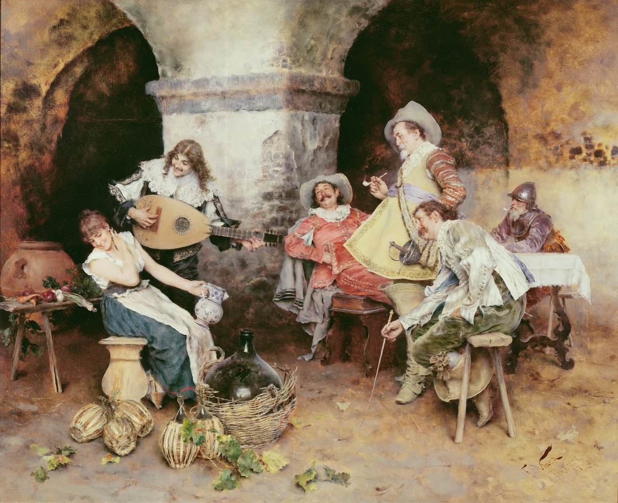 De serenade door Francesco Vinea