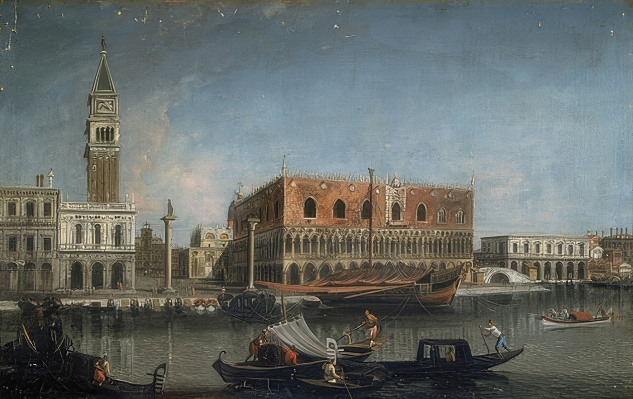 Palazzo Ducale. Ca. 1735-1740 door Francesco Albotto