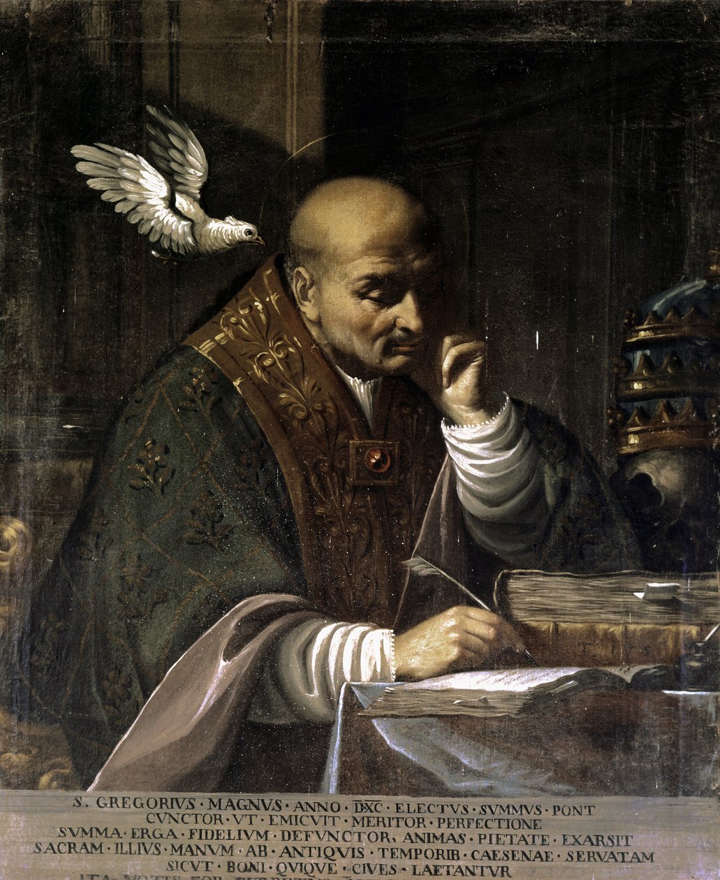 GREGORIUS I,Portret. 1730-1751 (olieverf op doek) door Francesco Andreini
