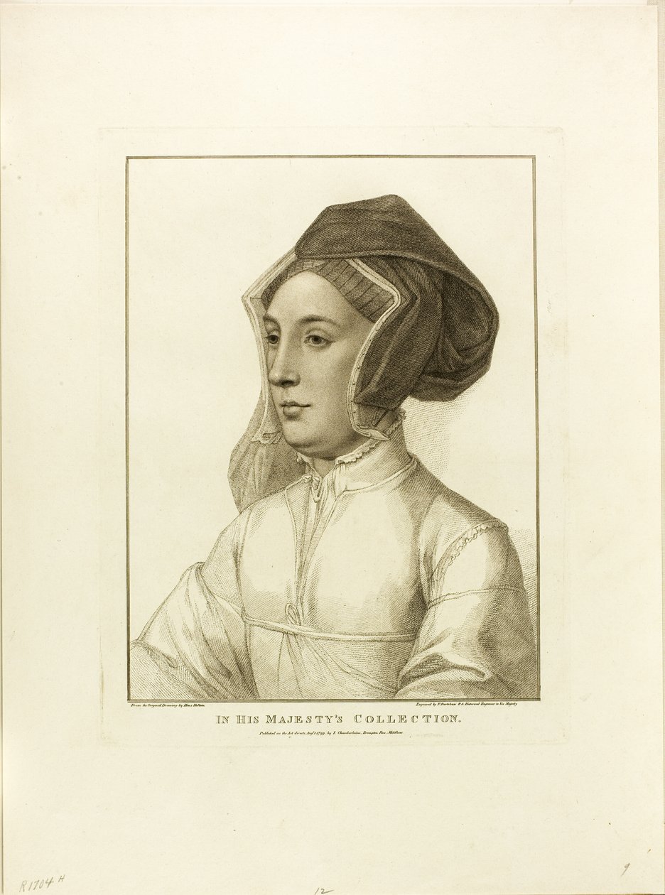Hofdame door Francesco Bartolozzi
