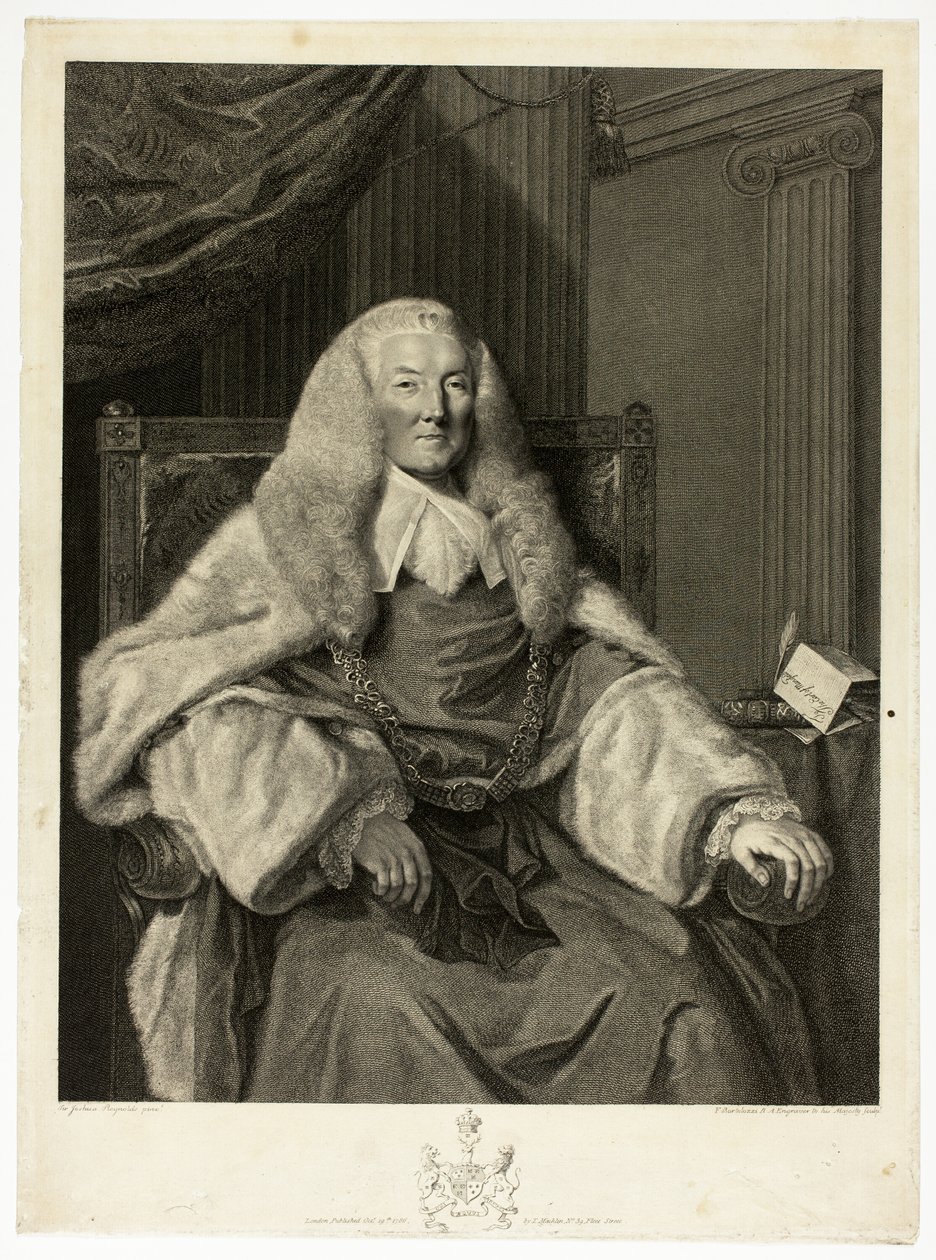 Graaf Mansfield door Francesco Bartolozzi