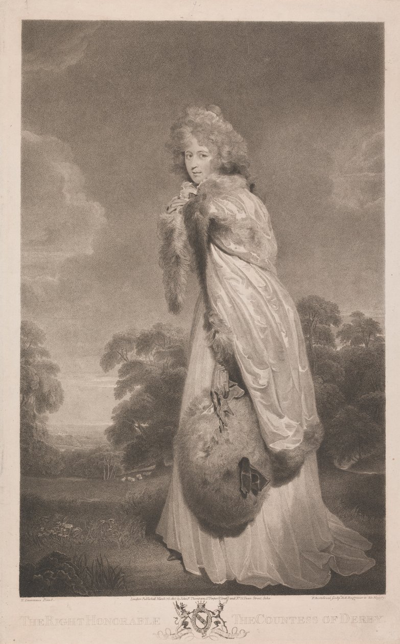 Miss Farren door Francesco Bartolozzi