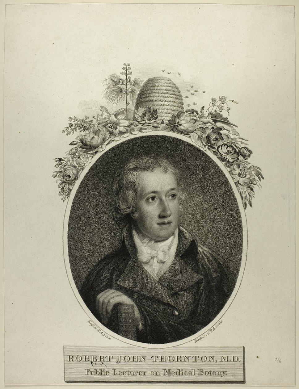 R. J. Thornton door Francesco Bartolozzi