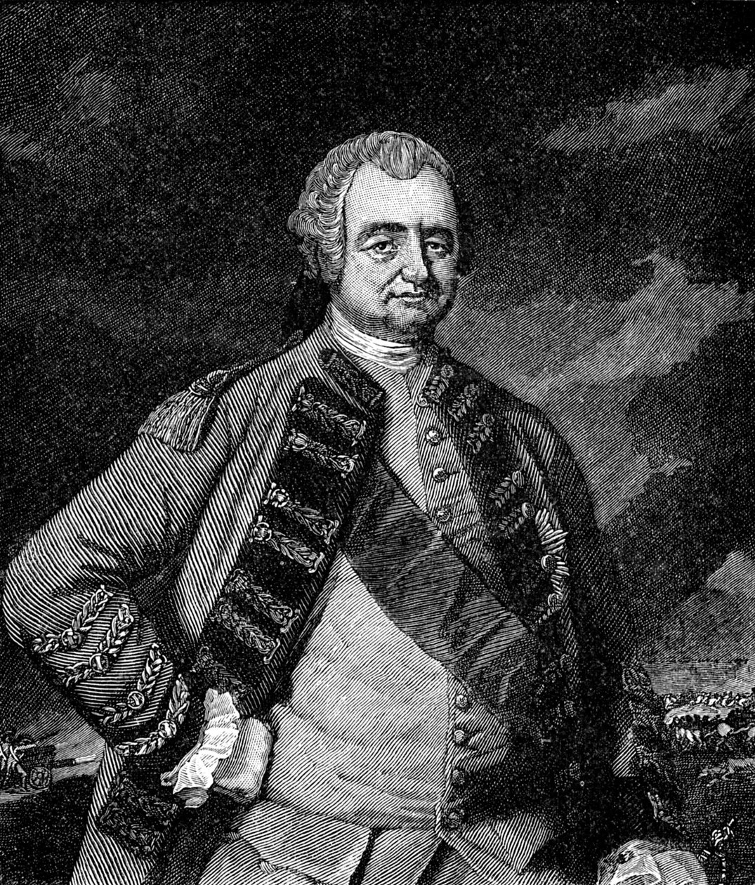 Robert Clive door Francesco Bartolozzi