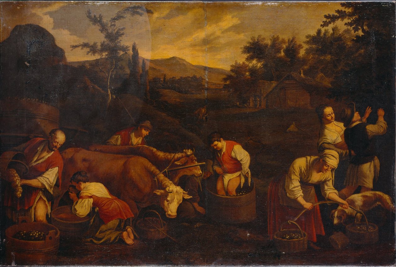 Herfst door Francesco Bassano the Younger