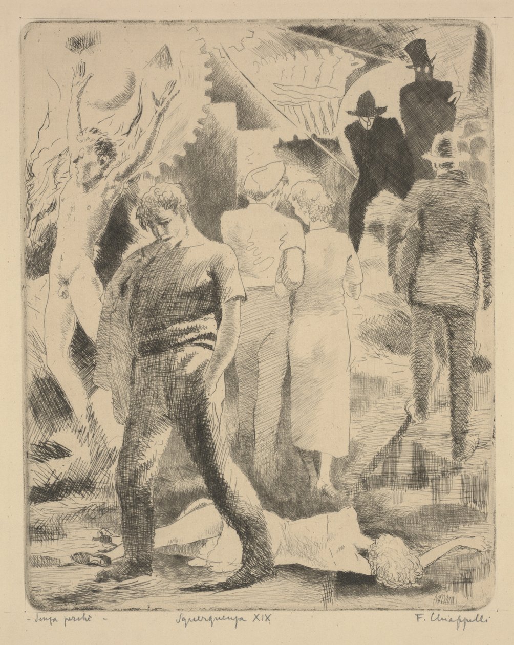 Zonder Reden, ca. 1920 door Francesco Chiappelli