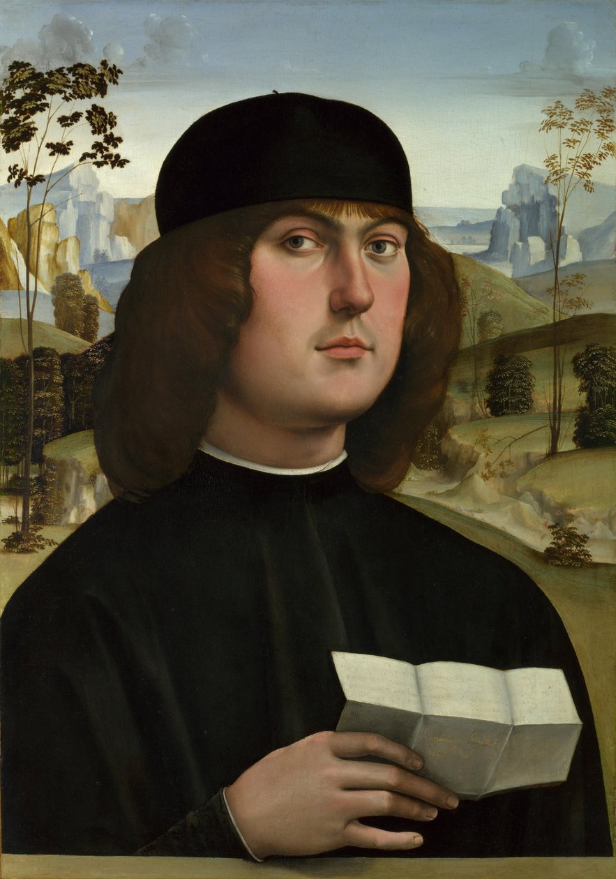 Bartolomeo Bianchini, c. 1490 door Francesco Francia