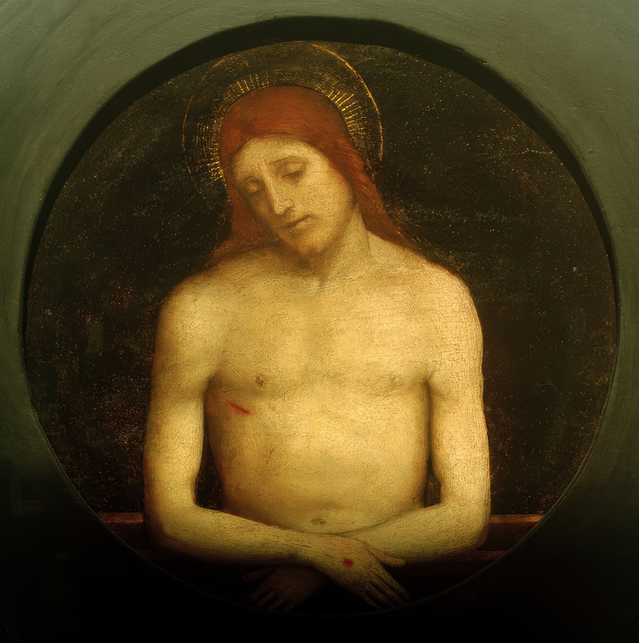 Het lichaam van Christus door Francesco Francia