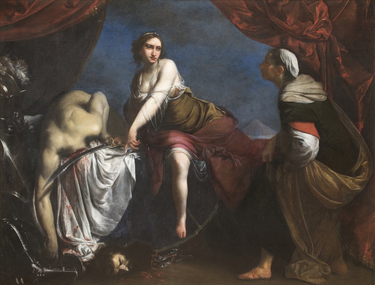 Judith en Holofernes, 1630-1635 door Francesco Furini