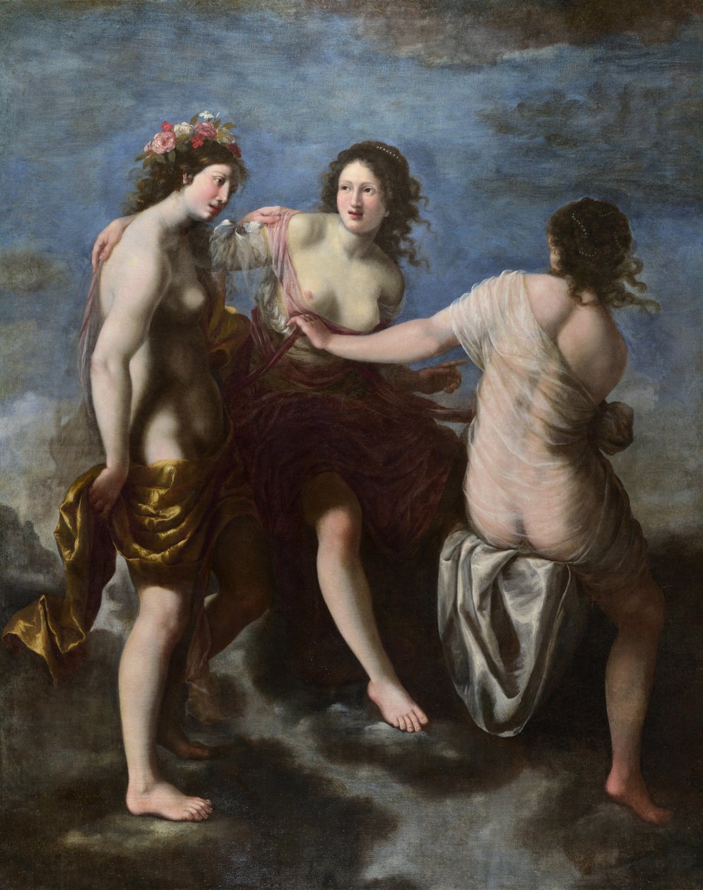 De drie Gratiën door Francesco Furini