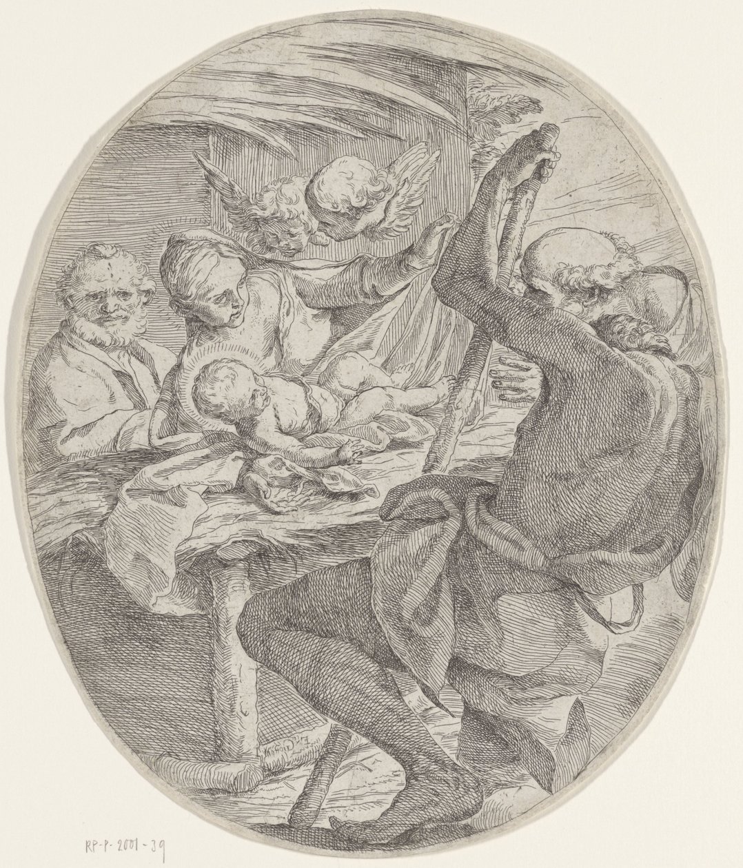 Geboorte van Christus door Francesco Giovane