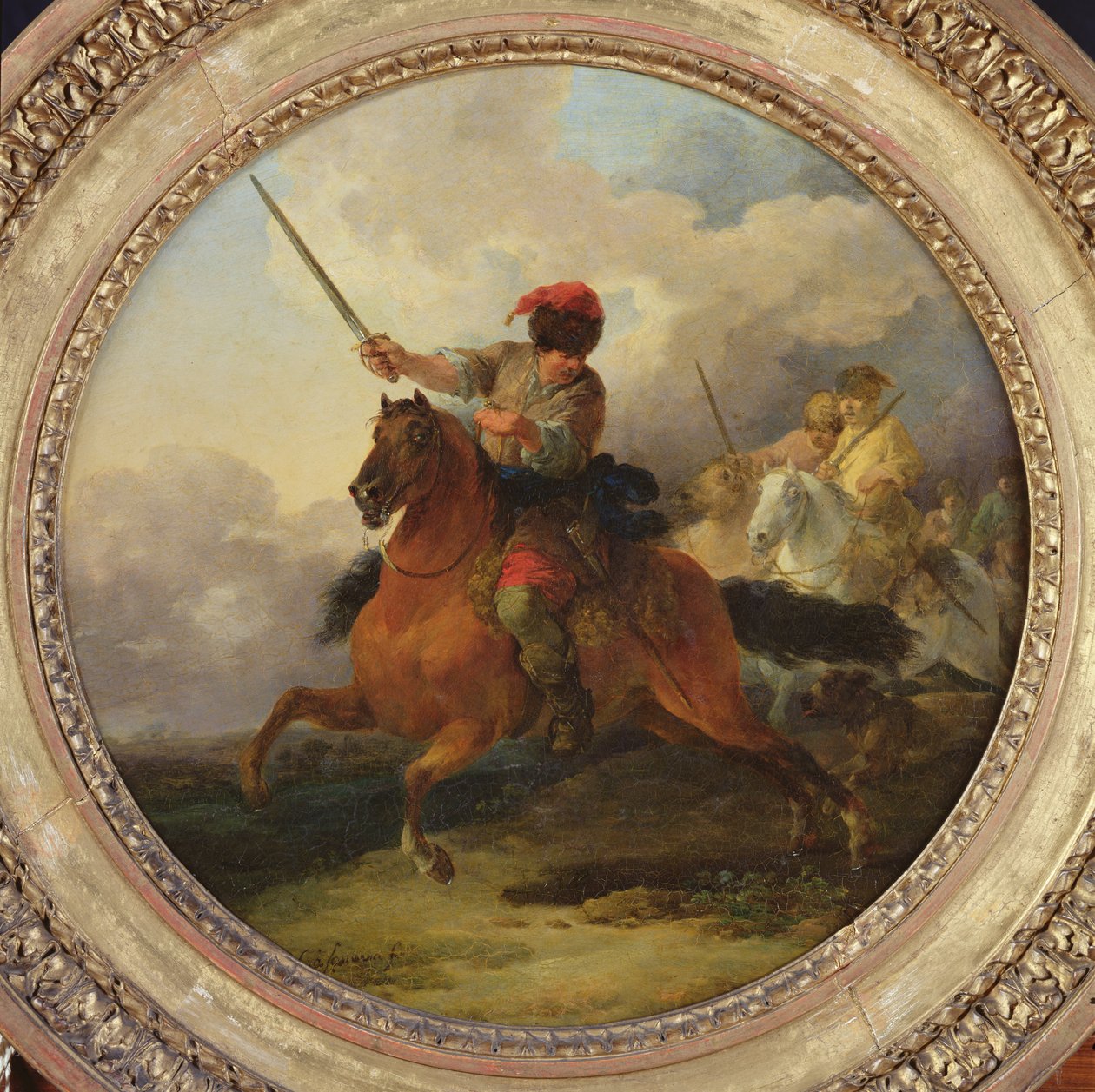 Bulgaarse Ruiter door Francesco Giuseppe Casanova