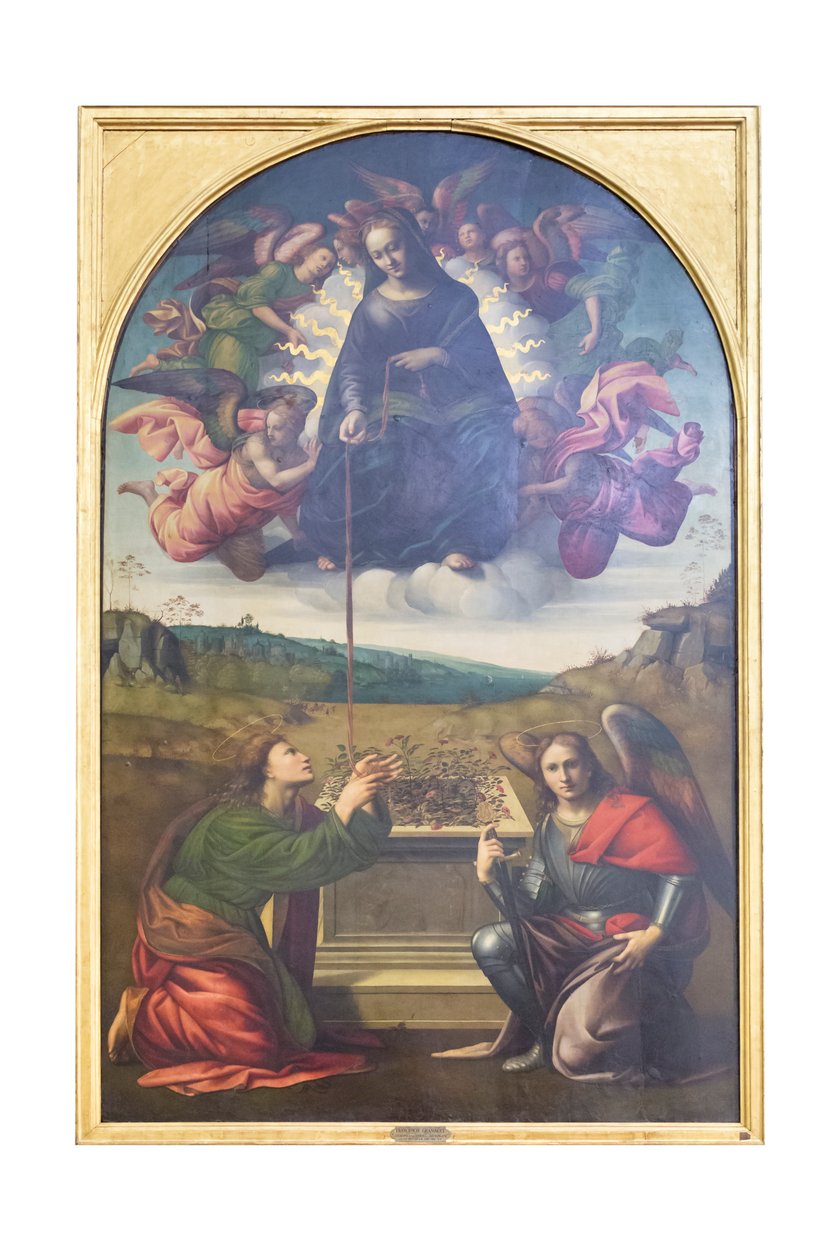 De Maagd van de Cintola door Francesco Granacci