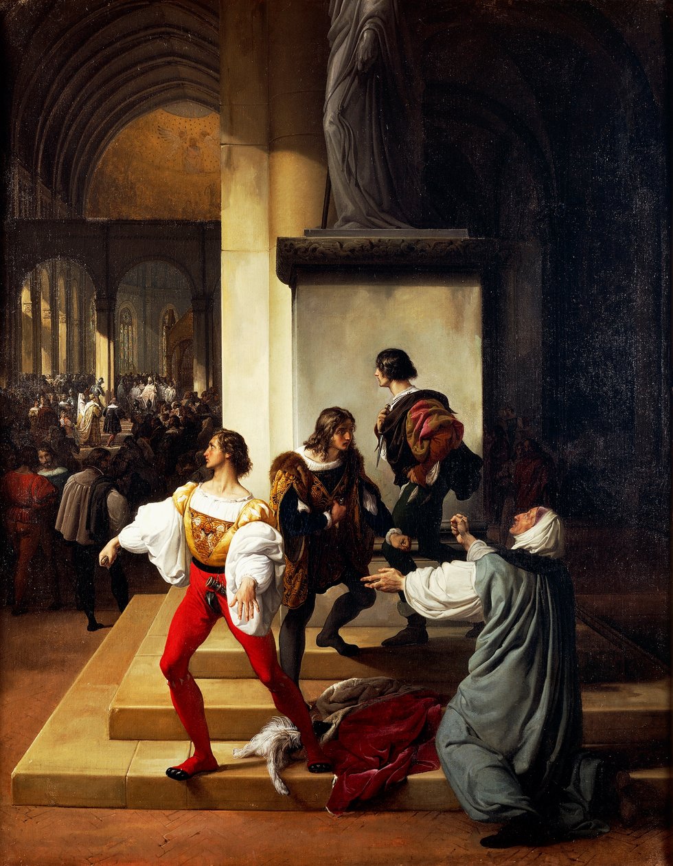 Samenzwering van Lampugnani door Francesco Hayez