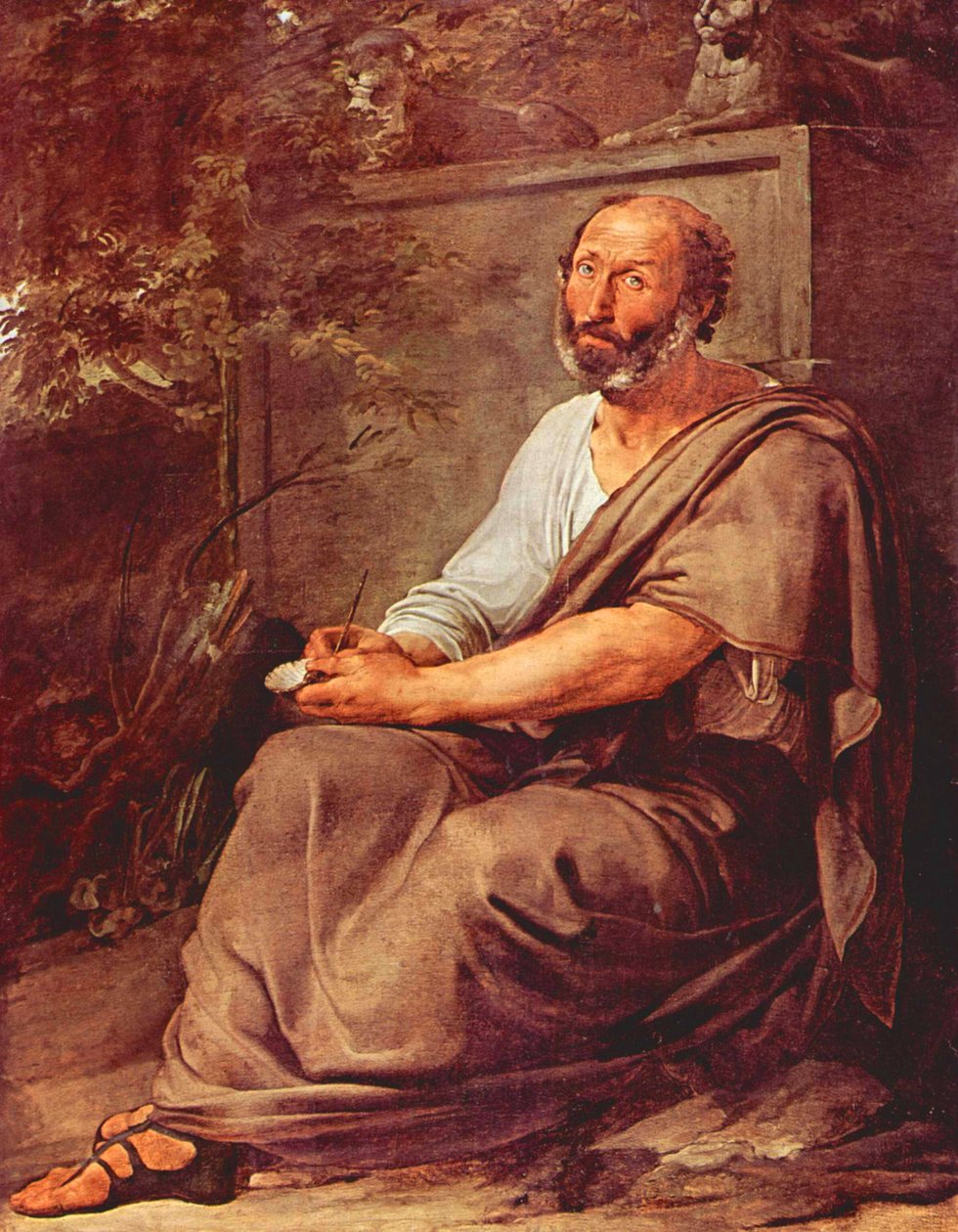 Italiaans:  Aristotele Aristides door Francesco Hayez