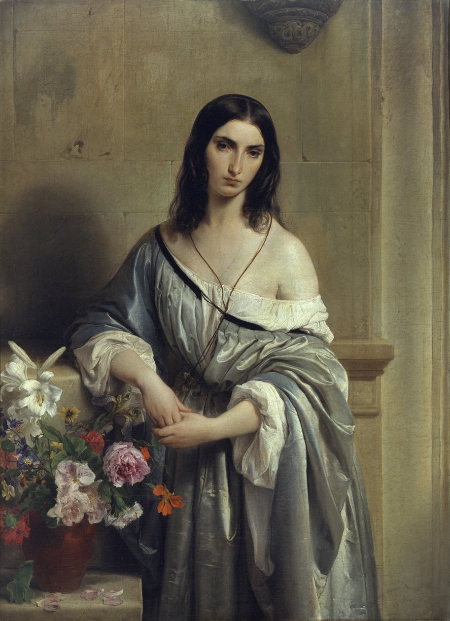 Melancholie door Francesco Hayez