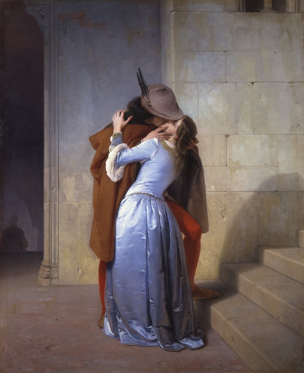 De Kus door Francesco Hayez