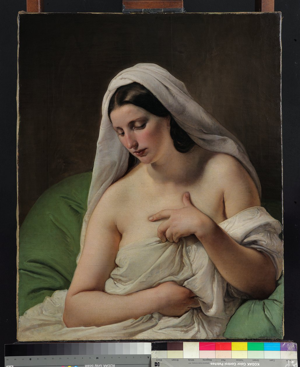 De odalisk door Francesco Hayez