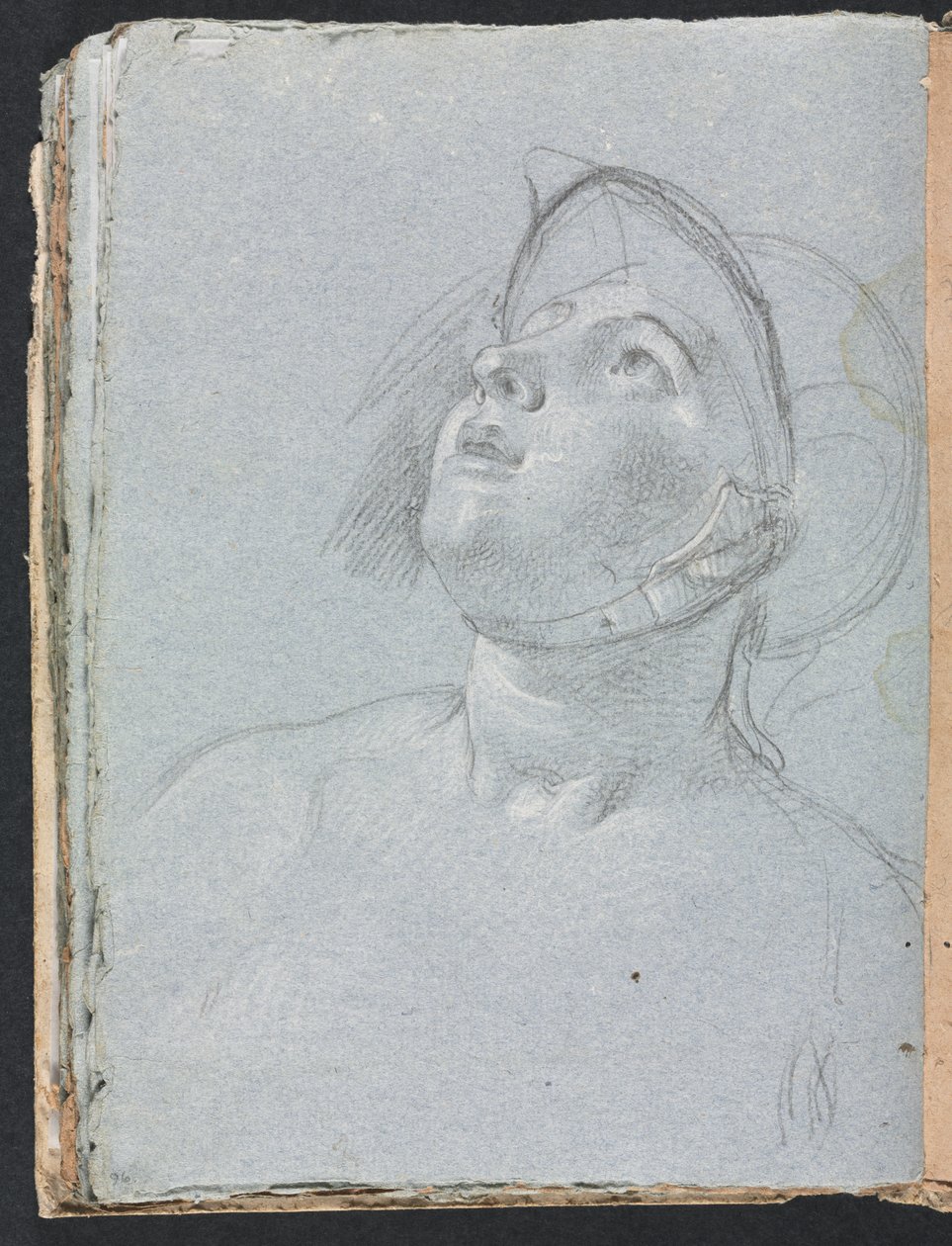 Verona Schetsboek: Soldaat (pagina 96) door Francesco Lorenzi