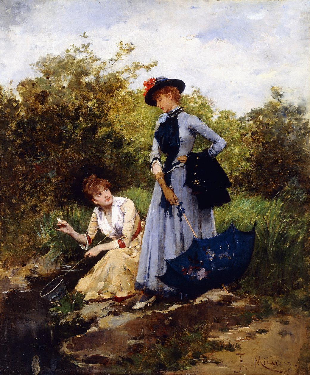Een zomermiddag door Francesco Miralles Galaup