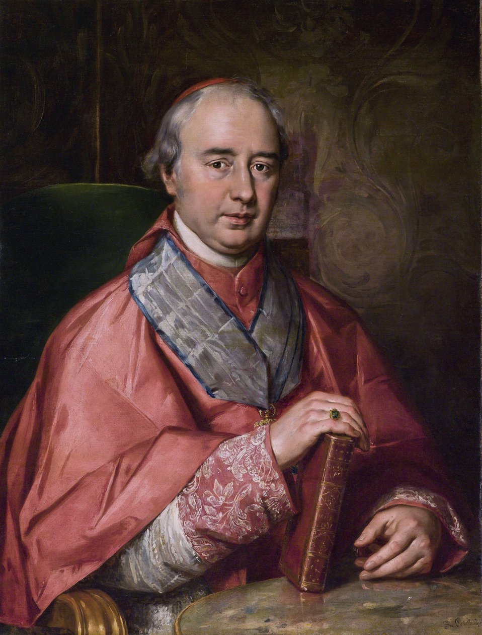 Ludovico Gazzoli, door Francesco Podesti (1800-1895) door Francesco Podesti
