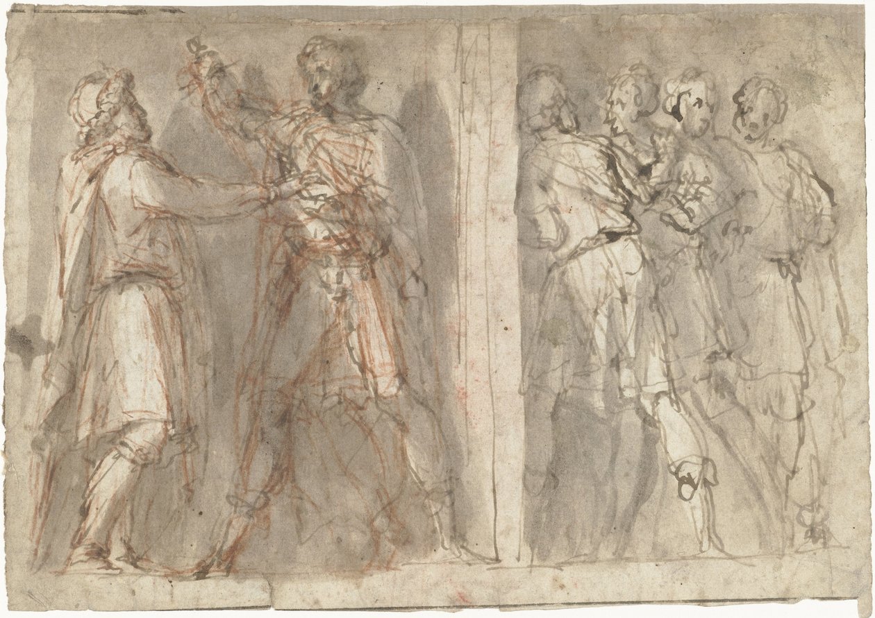 Aanslag op Caius Marius door Francesco Ruviale