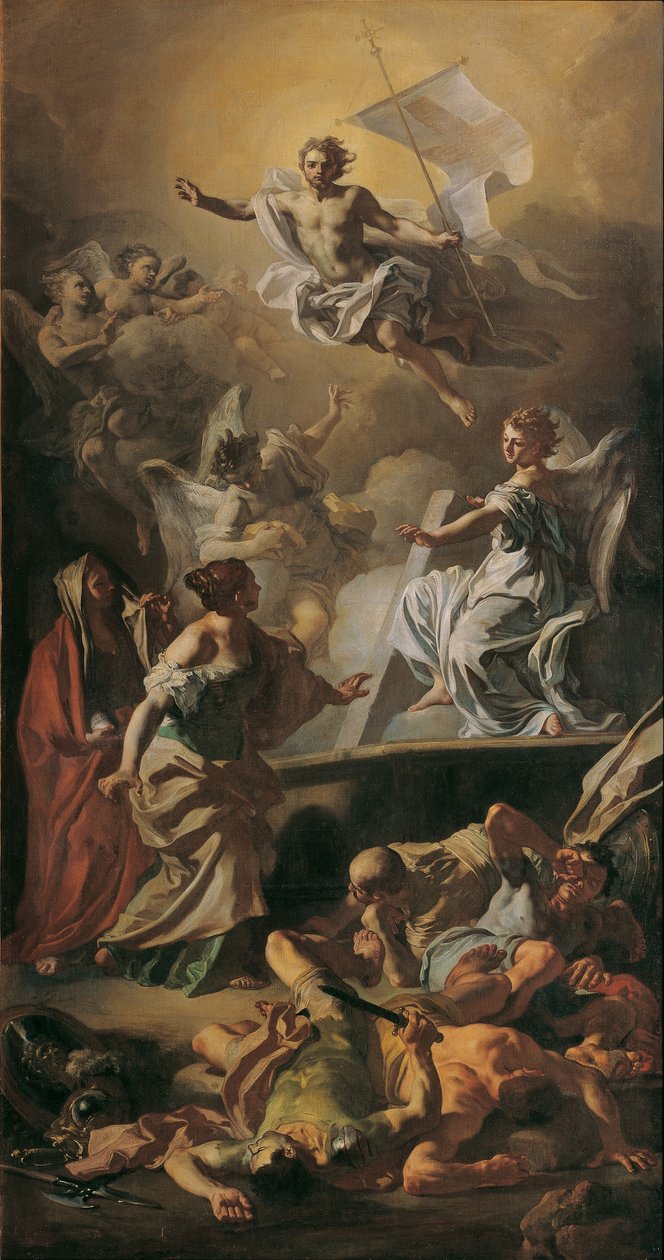 Opstanding van Christus door Francesco Solimena