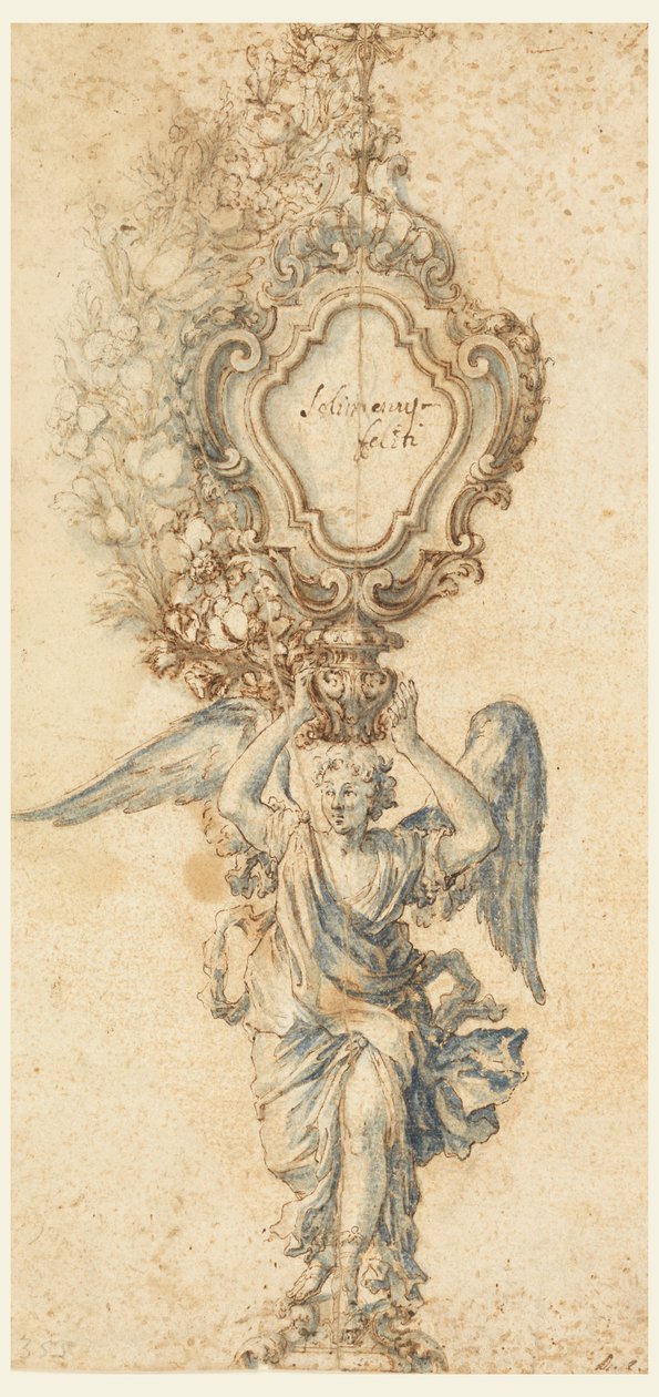 Ontwerp voor een Relikwie door Francesco Solimena