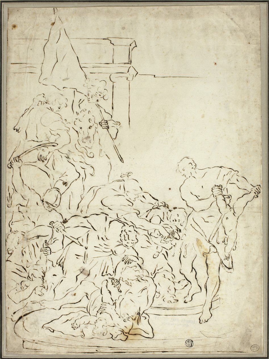 De Kindermoord door Francesco Solimena
