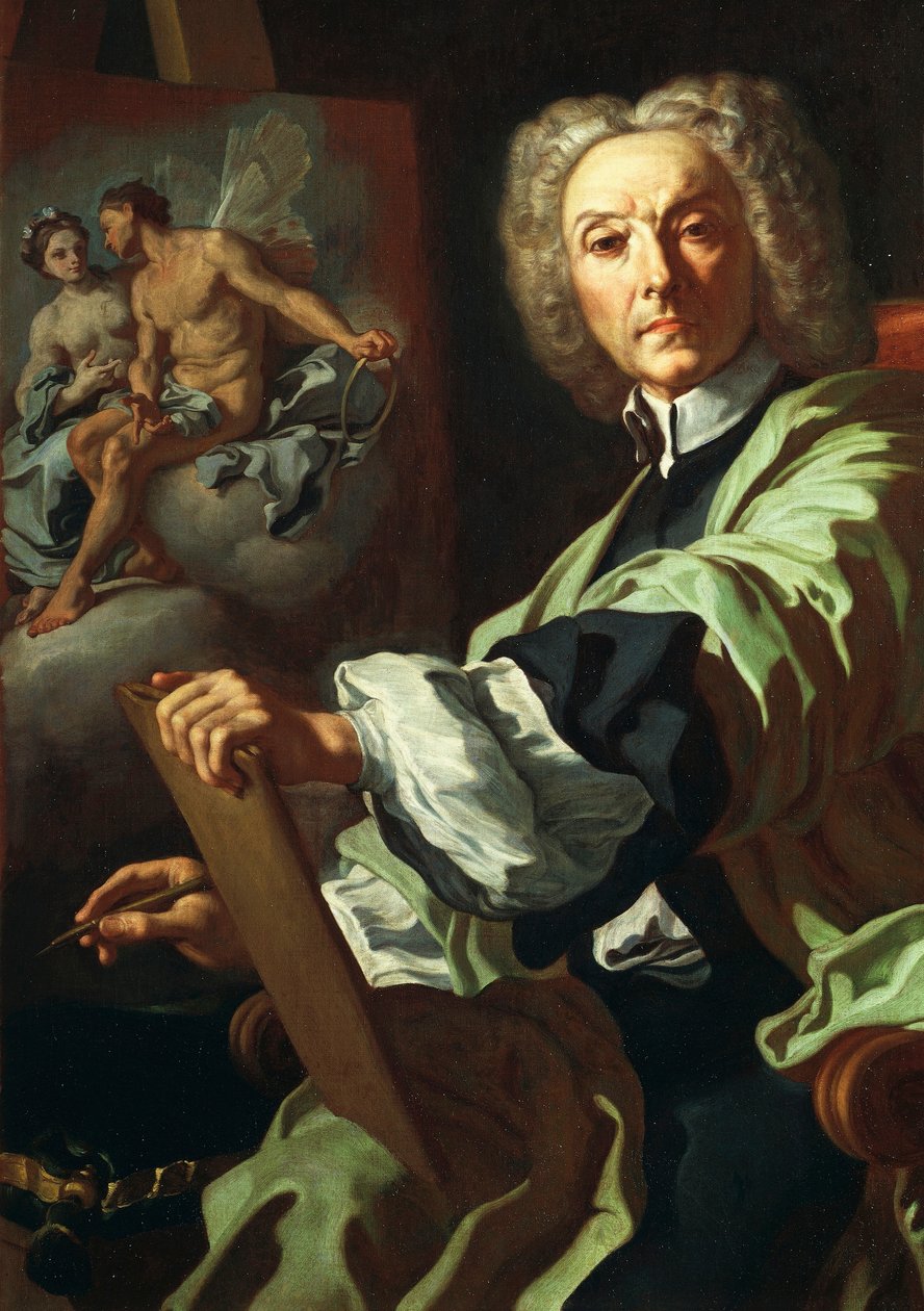 Zelfportret door Francesco Solimena