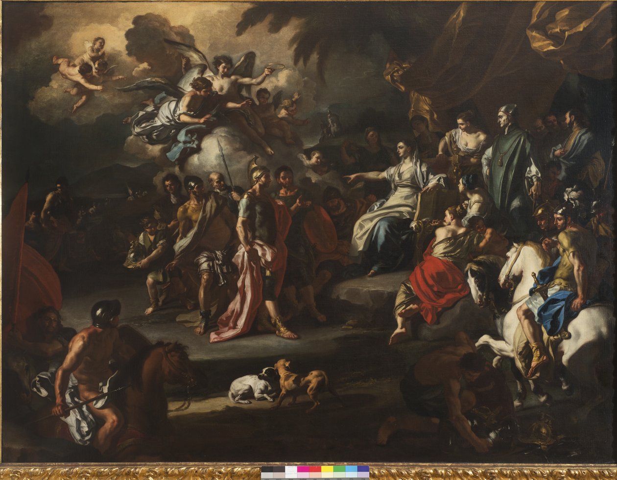 De profetes Deborah door Francesco Solimena
