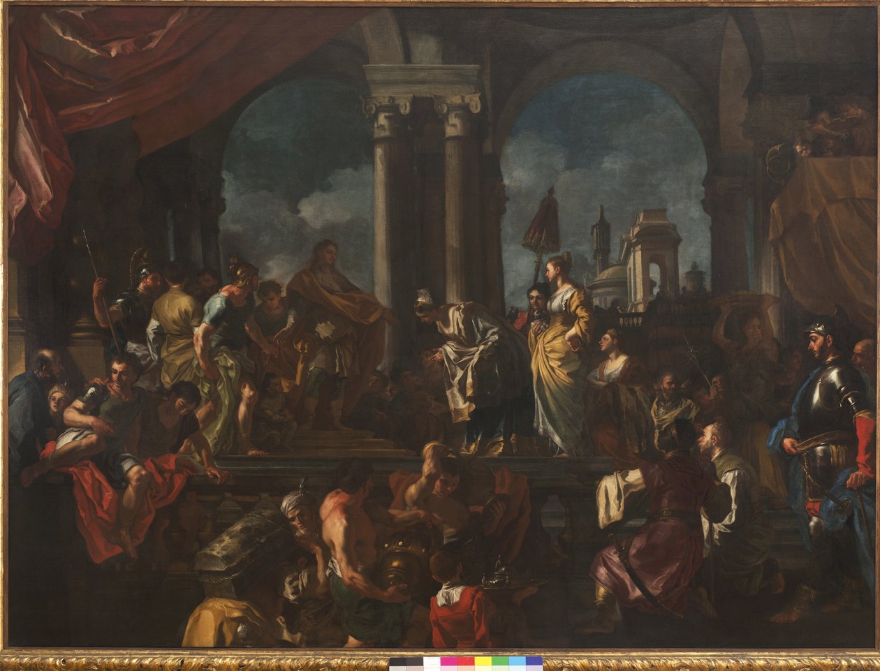 De koningin van Sheba door Francesco Solimena