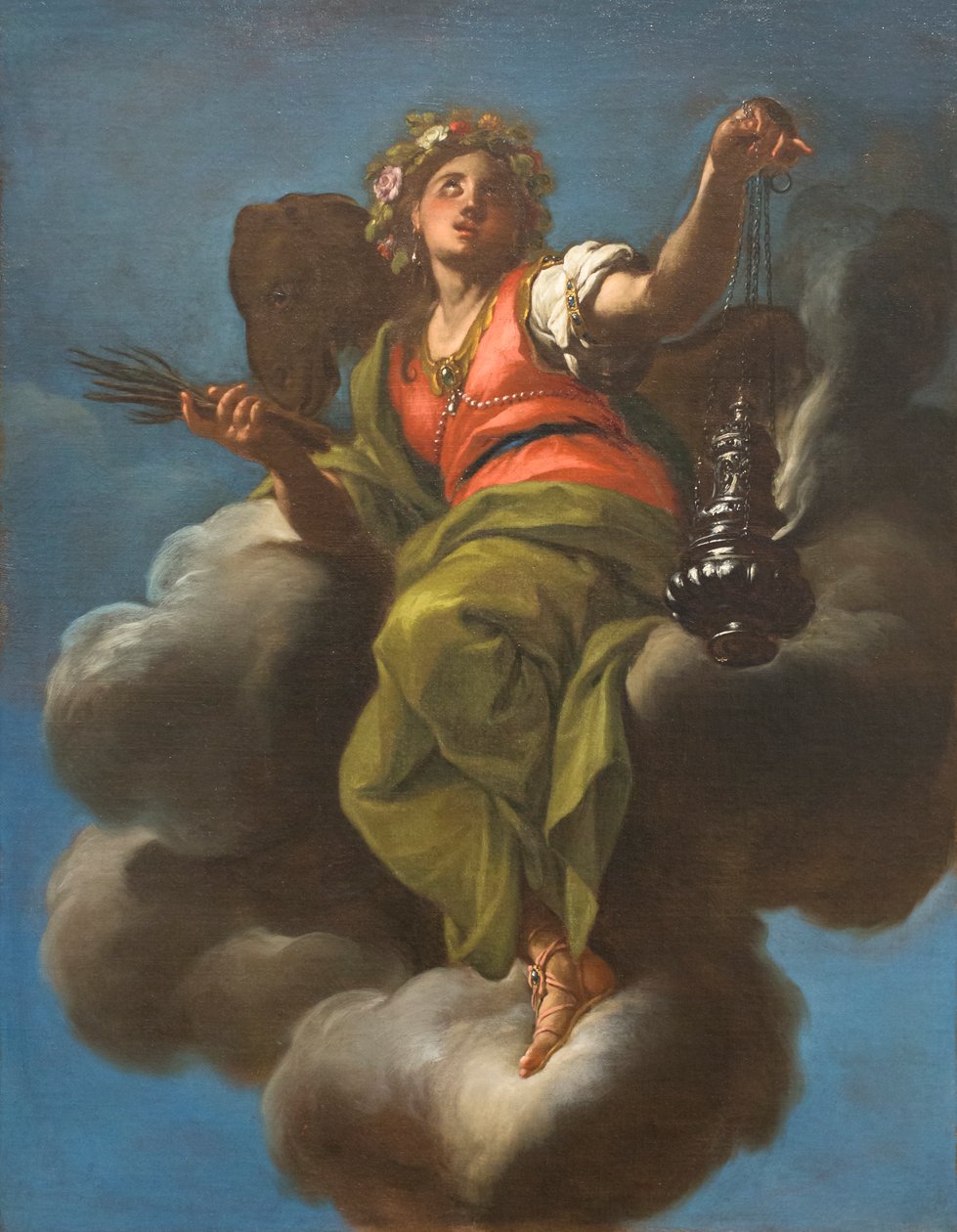 Azië, ca. 1709 door Francesco Trevisani