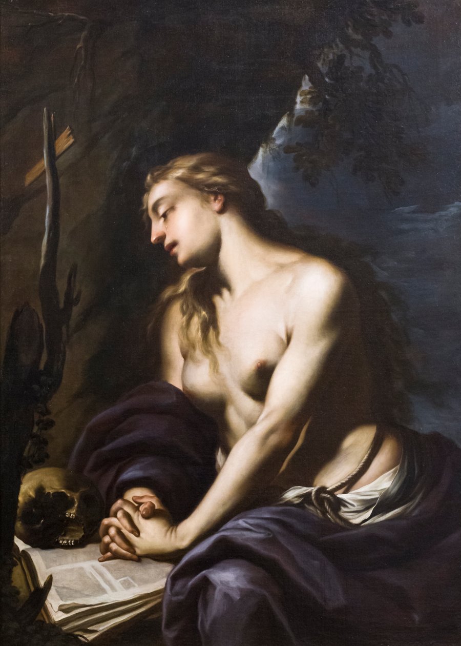 Maria Magdalena door Francesco Trevisani
