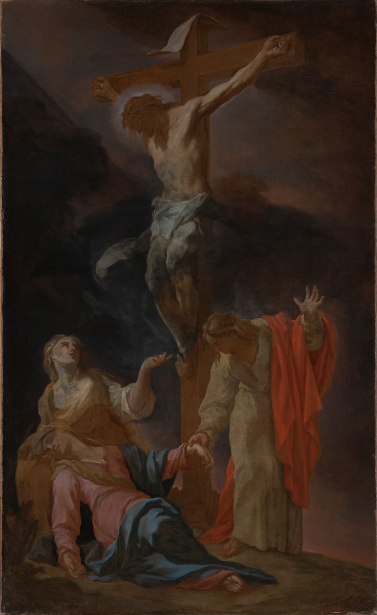 De Kruisiging door Francesco Trevisani