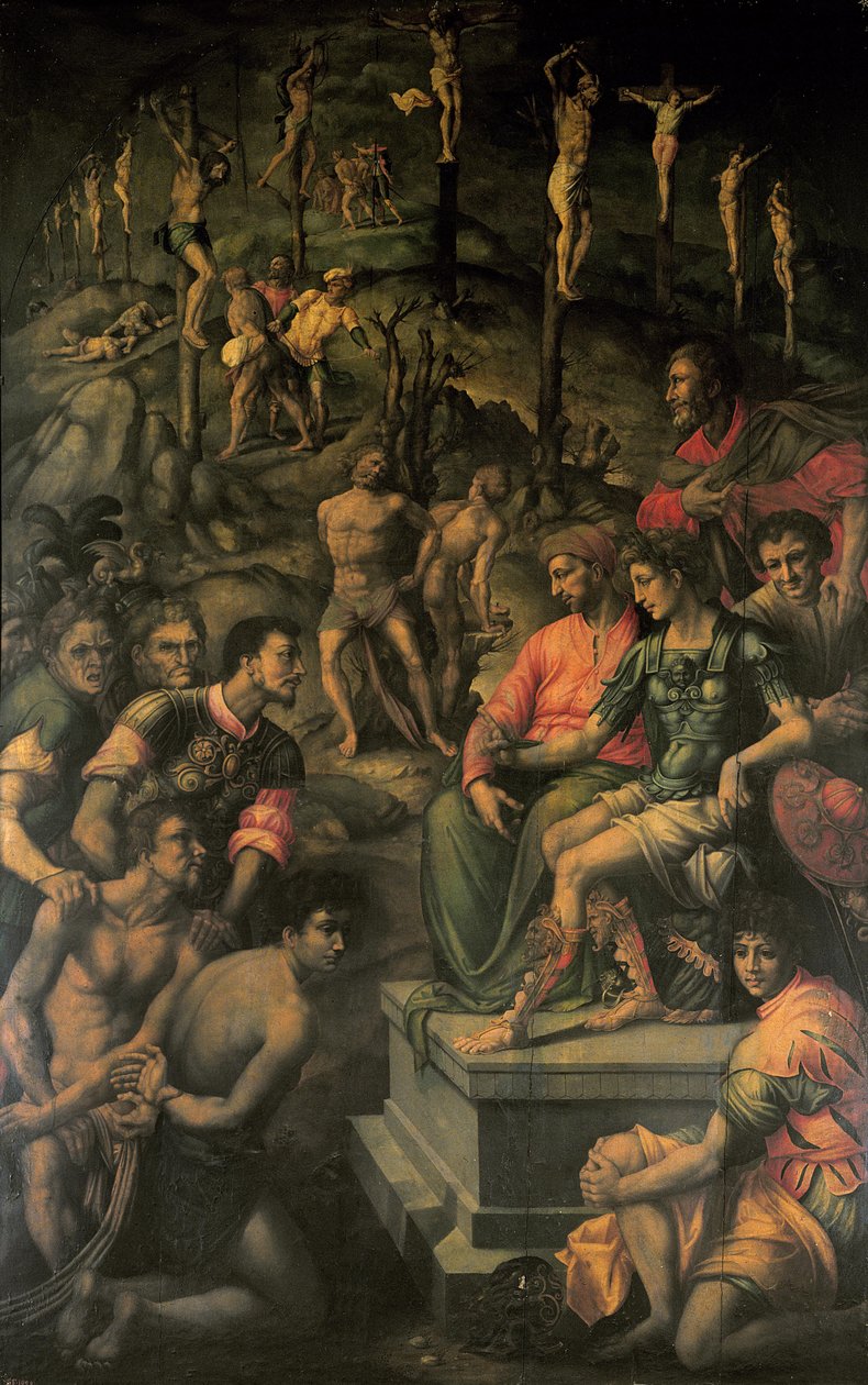 De Tienduizend Martelaren door Francesco Ubertini, Il Bacchiacca