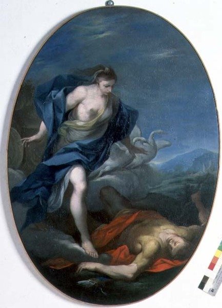 Venus en Adonis door Francesco Vellani
