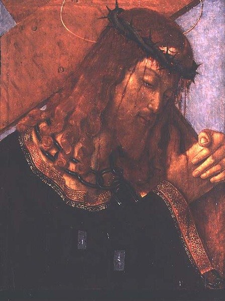 Christus draagt het kruis door Francesco Zaganelli di Bosio