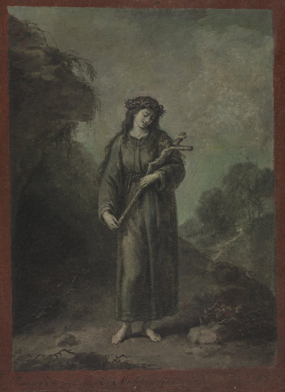 De vernedering door Francesco Zuccarelli