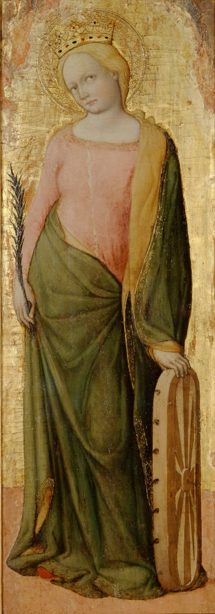 Sint-Catharina van Alexandrië door Francesco de Franceschi