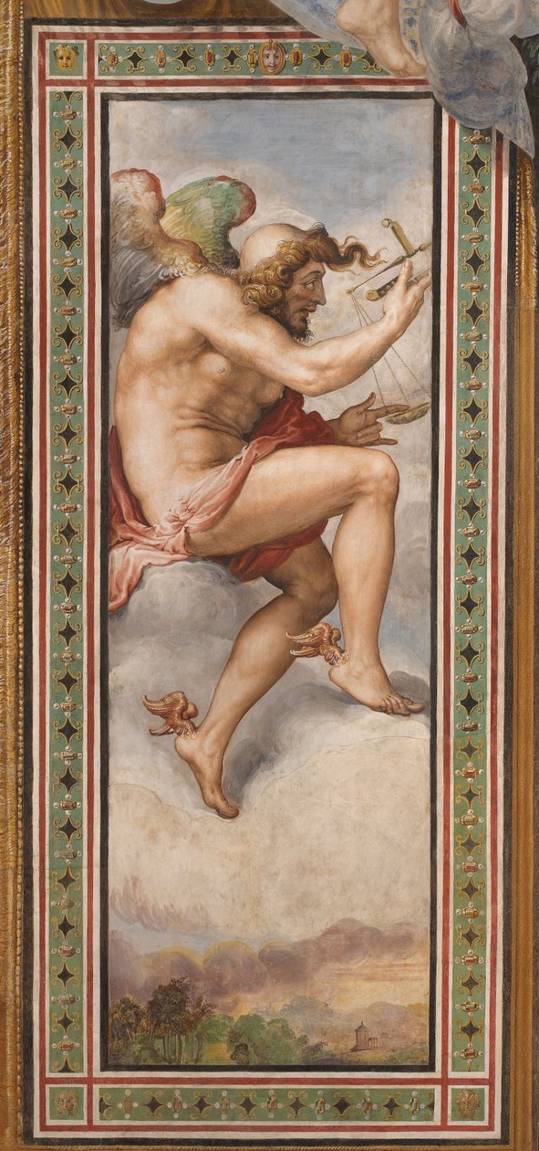Tijd van Beslissing Kairos, ca. 1544 door Francesco de Rossi