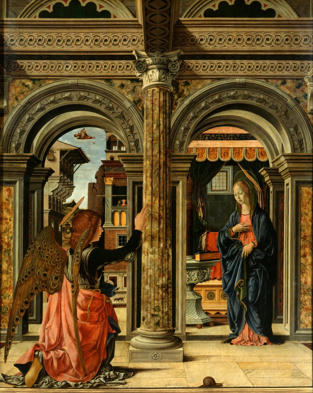 De Aankondiging door Francesco del Cossa