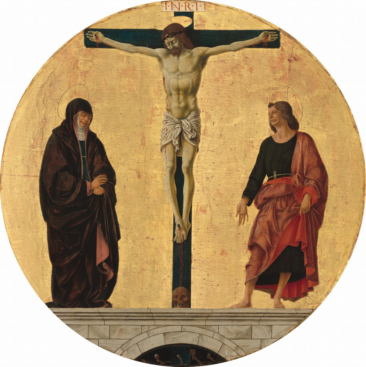 De Kruisiging, ca. 1473-1474 door Francesco del Cossa
