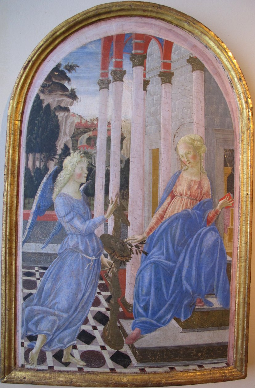 Annunciatie door Francesco di Giorgio