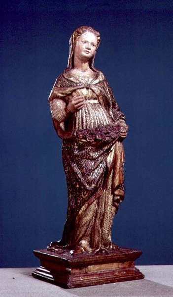 St. Dorothea door Francesco di Valdambrino
