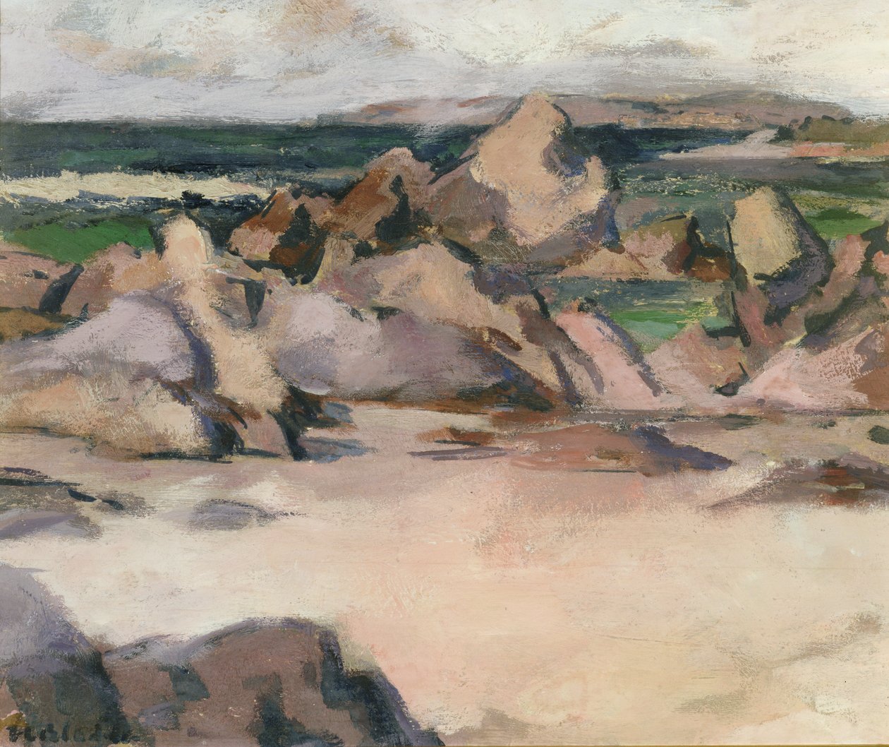 Treshnish Point, Noordelijk Einde Iona door Francis Campbell Boileau Cadell