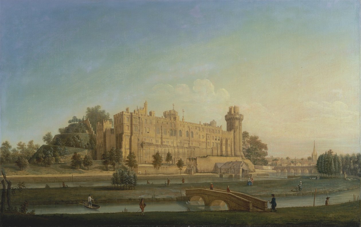 Warwick Castle door Francis Harding
