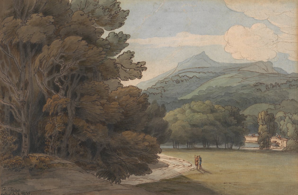 Bij Ambleside door Francis Towne