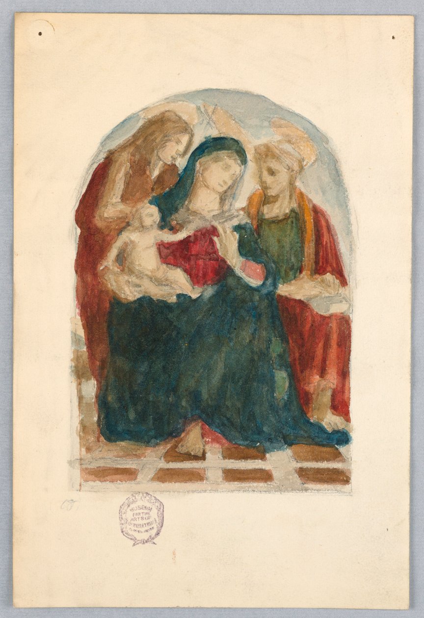 Madonna en kind door Francis Augustus Lathrop