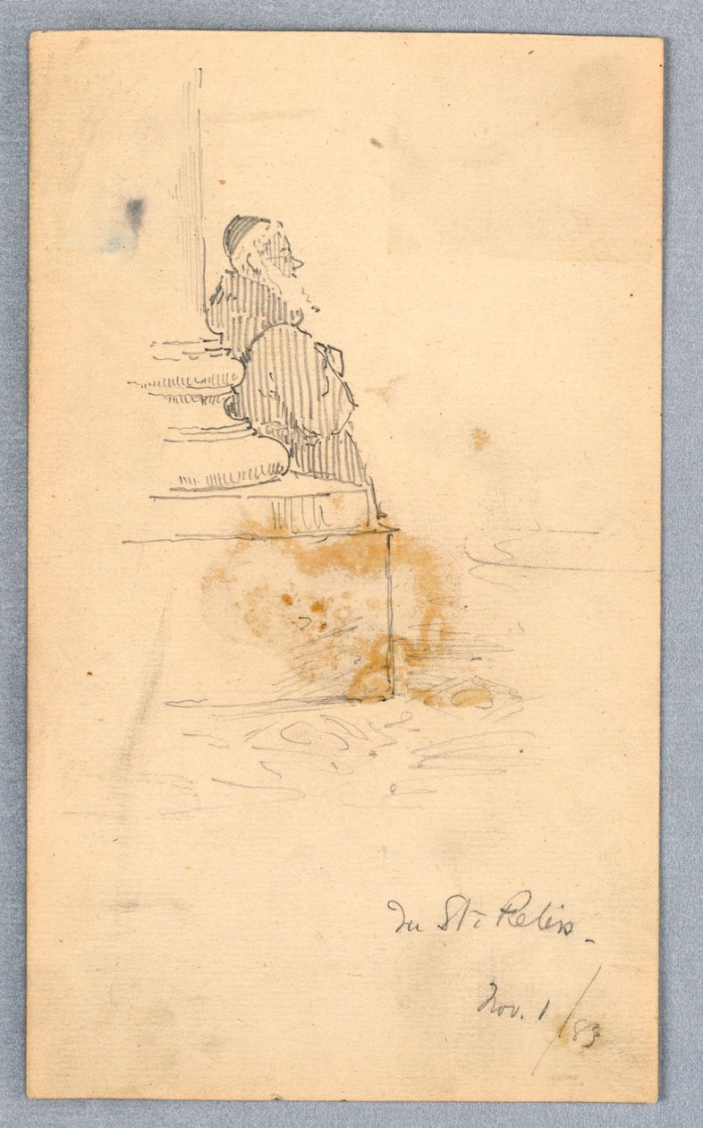 Priester in de Sint-Pieter door Francis Augustus Lathrop